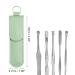 VOCOSTE 10 Pcs Earwax Cleaning Tool Kit - Stainless Steel Cleaner Set with Storage Pouch - Buy Online on GoSupps.com