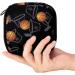 GIAPB Period Bag - Sanitary Napkin Storage and Makeup Pouch - Basketball Black Background - 1470 - Buy Online on GoSupps.com