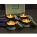 Scented Candles Gift Set for Mom | Seasalt & Sage, Lavender & Vanilla, Lemongrass & Bergamot | Mediterranean Amber Candle in Decorative Travel Tin - Buy Online on GoSupps.com
