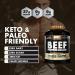 NXT Nutrition Beef Protein Isolate Powder - Caramel Latte Flavor - Paleo Keto Friendly - Dairy & Gluten Free - 1.8kg - Buy Online on GoSupps.com