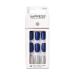 KISS IMPRESS PRESS-ON Manicure Daydream medium square with pureefit technology contains cleaning pad mini file manica straps and 30 artificial nails