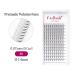 Professional D Curl 0.07mm 8D Volume Eyelash Extensions - Natural Long Cluster Lashes (8-14mm) - International Shipping - Buy Online on GoSupps.com