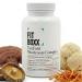 Fit Boxx TenFold Mushroom Complex 10 Functional Mushrooms with Lion s Mane, Reishi & Cordyceps Daily Immune Support, Brain Focus, Natural Energy & Stress Balance 60 Capsules (30 Day Supply)