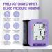 Digital Wrist Blood Pressure Monitor with Large LCD Display and Irregular Heartbeat Detector - 2 Users Memory - Home Use BP Machine (Purple) - Buy Online on GoSupps.com
