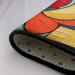 Flannel Carpet Mondrian Bohemian Lotus Flower Picture 60 x 39 in Non-Slip Durable Suitable for Living Room and Office Bedroom - Buy Online on GoSupps.com
