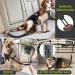 Premium Dog Seat Belt Set - Adjustable Car Safety Harness for Small & Large Dogs | 2-Piece Taval Stroke Belt for Back Seat Isofix - Buy Online on GoSupps.com