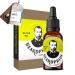 Beardpride Bio Bart l Men I Original Bart Oil From the Barbershop I Beard Care Oil For soft beard I 100% Naturreine Bartwuchs l I Beard Oil Fruchtig 30 ml (1 Pack)