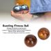 2 Inch Handmade Coral Baoding Fitness Ball - Stress Relief & Acupuncture Massage for Flexible Stretching - Buy Online on GoSupps.com