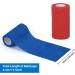 12 Roll Self-Adhesive Cohesive Bandage 10cm - Elastic Wrap for Fingers Hands Pets & Horses - Ideal for Veterinary Use (Red) - Buy Online on GoSupps.com