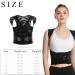 Back Posture Corrector Belt for Men & Women | Adjustable Orthopedic Corset for Scoliosis & Hunchback | Pain Relief Support Vest - Large Black - Buy Online on GoSupps.com