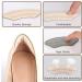 AIEX 6 Pairs High Heels Cushion Pads - Heel Protectors for Loose Shoes, Self-Adhesive Inserts - Beige - Buy Online on GoSupps.com
