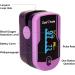 Zacurate 500E Premium Fingertip Pulse Oximeter - Blood Oxygen Saturation Monitor with Silicone Cover Batteries & Lanyard | Mystic Purple - Fast International Shipping - Buy Online on GoSupps.com
