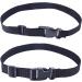 Livder 1 Inch 16 Yards Polypropylene Webbing Strap Band with 16 Set 1inch Side Release Plastic Buckles  Black - Buy Online on GoSupps.com