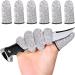 ZEPOHCK 10 Pcs Cut Resistant Protection Finger Cots Finger Sleeve Finger Cover Life Extender for Kitchen Work Sculpture Anti-Slip Reusable - Buy Online on GoSupps.com