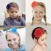 XIMA Chiffon Flower Headbands for Girls - Pack of 15 | Kids Teens Hair Accessories - Buy Online on GoSupps.com