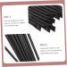 Baluue 48 Pcs Eyeliner Brush Eye Shadow Brush Liner Brush for Eyes Concealer Brush Makeup Tool Black - Buy Online on GoSupps.com