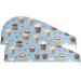 Small Coffee Cakes Hair Towel 2 Pack - Super Absorbent Quick Dry Hair Turbans for Women & Girls - Buy Online on GoSupps.com
