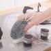 Scrubber Pad Stainless Steel Scrubber Metal Sponge Cleaner Steel Wool Scrubber Pad Cookware Cleaning Tool Scrubber with Lanyard Dirty Cookware Cleaner Dish Cleaner Scrubber Steel Wire Balls F - Buy Online on GoSupps.com