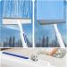 EVURU Squeegee for Window Cleaning with Spray Double-Sided Spray Expansion Window Cleaner Spray Window Cleaning Brooms Dual Side Mist Detachable Assembly Glass Cleaning Mop - Buy Online on GoSupps.com