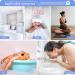 SUABO Cotton Bath Washcloths Set - Butterfly Blue Sky Design | Absorbent & Quick Drying Face Cloths for Bathroom, Spa, Gym, Kitchen - Pack of 2 - Buy Online on GoSupps.com