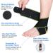 SNEINO Ankle Support Brace 2 Pack for Women & Men - Breathable Adjustable Stabilizer for Basketball Running, Sprains, Tendonitis, Swelling - Green - Buy Online on GoSupps.com