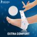 Silicone Heel Protectors - Fast Pain Relief for Plantar Fasciitis - 2 Pair Large Size Heel Cups - Breathable & Supportive for Men and Women - Buy Online on GoSupps.com