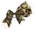 Xansema 8 Inch Sequins Hair Bow Elastic Tie - Black Silver | Large Cheer Bow Ponytail Holder for Women, Girls, Kids, Teens - Buy Online on GoSupps.com