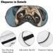 Funny Pug Dog Sleep Mask | Cute Light-Blocking Sleep Mask for Women | Adjustable Strap Eye Cover Eyeshade - Buy Online on GoSupps.com