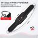 Buy AQF Dip Belt with Steel Chain - Neoprene Fitness Weight Lifting & Bodybuilding Dip Belt for Men - Durable Black Weight Belt for Dips - Buy Online on GoSupps.com