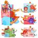 Vicloon Baby Cloth Books for Babies Baby Soft Books with 3D Animal Tails Touch and Feel Soft Books Early Learning Babies First Books Quiet Books for 0-3 Year Old Toddlers Kids Lion