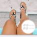 LIFKOME Gel Metatarsal Pads for Thong Sandals & Flip-Flops - 4 Pairs Forefoot Cushion Inserts for Ball of Foot Grip & Anti-Slip Support - Buy Online on GoSupps.com