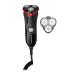 Remington R3000 Style Series R3 Electric Shaver Corded Rotary Razor with 3-Day Stubble Trimmer and Pop-Up Trimmer Black/Red R3 Corded