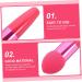 HAPINARY 3pc Nose Contour Brush Travel Size Kit on Stick Makeup Travel Makeup Brush Makeup for Foundation Concealer Sponge Mushroom Brush Shadow - Buy Online on GoSupps.com