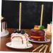 ABOOFAN 1 Set Apple Stick Cocktail Garnish Caramel Sticks and Chocolate Stick Gold Party Apples Sticks Stocking Stuffer Dessert Sticks Party Sticks Cake Kit Flash Cake Stick Wood - Buy Online on GoSupps.com