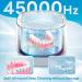 Exluvon 45kHz Ultrasonic Retainer Cleaner: Dental Machine for Dentures, Retainer, Aligner, Mouthguard, Invisalign, Whitening Trays & Jewelry - 250ML - Buy Online on GoSupps.com