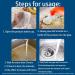 Pipeline Dredging Agent Homebbc Pipeline Clear Sink Drain Cleaner for Kitchen Toilet Pipeline Cleaning Tool (1pcs) - Buy Online on GoSupps.com