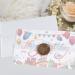 100 pcs Pre-Folded Vellum Jackets Set for 5x7 Invitations with Wax Seal Stickers - Wedding/Birthday/Baby Shower Envelope Seals - Buy Online on GoSupps.com