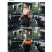 Upgraded Back Brace Lumbar Support Belt | Adjustable Lower Back Pain Relief & Waist Trainer | Sport Girdle for Gym (Orange - Buy Online on GoSupps.com