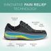 Men's Orthopedic Casual Shoes - Leo 9.5 Black | Arch Support & Cushioning for Plantar Fasciitis - Buy Online on GoSupps.com