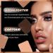 4 Colors Contour Palette - Natural Face Contouring Highlighters & Bronzer Makeup Kit for Beginners | All-in-One Makeup Contour Set (02 1.02 oz - Buy Online on GoSupps.com