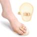 Health Care 4 Pieces Toe Splint Corrector for Crooked Toes Claw and Overlapping Toes Curled (2 Holes)