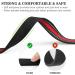 WINSEE Reflective Dog Collar - Adjustable Puppy Collar for Small to Extra Large Pets - Breathable Nylon - Quick Release Buckle - 5 Sizes, 9 Colors - Reflective Red - M (14-22 inches) - Buy Online on GoSupps.com