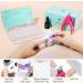 TOMICCA Nail Tips and Glue Gel Kit - 4 In 1 Nail Extension Set with LED Lamp and 500Pcs Coffin Nails - Acrylic Starter Kit for Easy DIY Nail Art - Medium Coffin Shape - Gift Set - Buy Online on GoSupps.com