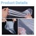 200pcs Clear Plastic Disposable Booties for Paraffin Bath - Foot Spa Wax Treatment Cover - Buy Online on GoSupps.com