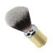 Nylon Beard Foaming Brush with Curved Handle - Gold Synthetic Lather Cleaner for Epic Beard Grooming - Buy Online on GoSupps.com