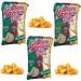 Golden Wonder Variety Crisps | 2x Cheese & Onion Beef & Onion And Chip Shop Curry (Pack Of 3) By KHUDADAD