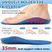 Kids Orthotic Arch Support Insoles for Flat Feet & Heel Pain - Blue (UK 12.5-1 / EU 31-33) - Buy Online on GoSupps.com