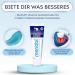 Buy Meridol Parodont Expert Toothpaste (6 x 75 ml) & Celexqua Toothbrush Cap - International Shipping Available - Buy Online on GoSupps.com