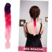 minkissy Pre Stretched Braiding Hair Gradient Color Braid Purple Hair Extensions Big Braid Fake Braid Headwear Hair Extensions for Colored Hair Extensions Braid Hair Extension Ponytail Wig - Buy Online on GoSupps.com