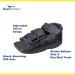Pediatric Square Toe Post Op Shoe for Kids - HCPCS L3260 - Post-Surgical Support for Broken Foot - Left/Right Foot - Buy Online on GoSupps.com